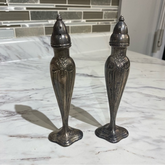 Vintage Viking silver pheasant Quail salt & Pepper set set - Picture 11 of 16